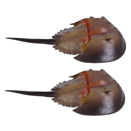 Supvox 2 Stück Realistische Kunststoff-Miniatur-krabbenfiguren Meereslebewesen für Detailgetreue Meeresbiologie-Modelle Dekor und Pädagogisches Sammelobjekt Supvox 2 Stück Realistische Kunststoff-Miniatur-krabbenfiguren Meereslebewesen für Detailgetreue Meeresbiologie-Modelle Dekor und Pädagogisches Sammelobjekt von Supvox