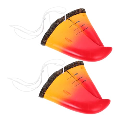 Supvox 2 Stück Realistische Papagei Nasenmaske für Cosplay Partys und Bühnenaufführungen Wiederverwendbare Vogel Schnabelkostüm Nase für Erwachsene Supvox 2 Stück Realistische Papagei Nasenmaske für Cosplay Partys und Bühnenaufführungen Wiederverwendbare Vogel Schnabelkostüm Nase für Erwachsene von Supvox