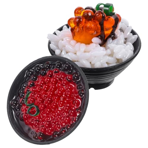 Supvox 2 Stück Realistische Spielessen aus PVC Kindgerechtes Lebensmittelechtes Sushi und Kaviar Modell Leicht Bruchsicher für Spielküche Dekoration und Fotografie Requisiten Supvox 2 Stück Realistische Spielessen aus PVC Kindgerechtes Lebensmittelechtes Sushi und Kaviar Modell Leicht Bruchsicher für Spielküche Dekoration und Fotografie Requisiten von Supvox