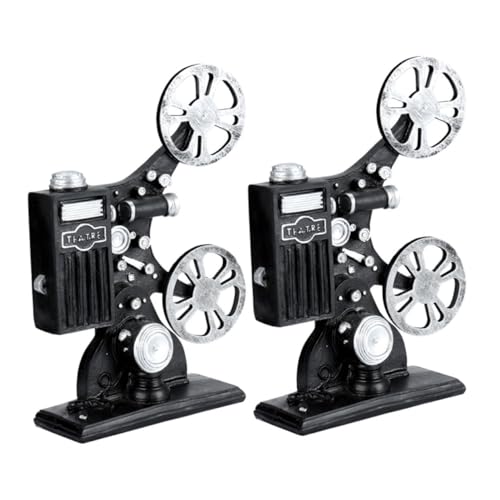 Supvox 2 Stück Retro Filmprojektor Modell Nostalgisches Wohnaccessoire für Handgefertigte Dekofigur Retro aus Hochwertigem Material für Büro und Zuhause Supvox 2 Stück Retro Filmprojektor Modell Nostalgisches Wohnaccessoire für Handgefertigte Dekofigur Retro aus Hochwertigem Material für Büro und Zuhause von Supvox