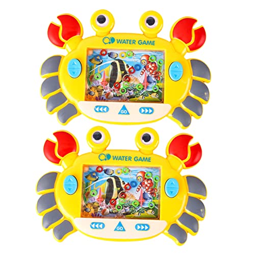 Supvox 2 Stück Ringspielmaschine Wasserring für Handheld-Spiel Wasserwurfring Kinderwasserspielzeug für Handspielspielzeug Plastik Yellow Supvox 2 Stück Ringspielmaschine Wasserring für Handheld-Spiel Wasserwurfring Kinderwasserspielzeug für Handspielspielzeug Plastik Yellow von Supvox