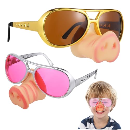 Supvox 2 Stück Schweinernasenspielzeugbrille Halloween -Cosplay -Accessoires für Halloween-Party-Accessoire Neuheit Brille Kostümnase gläser Partybrille lustige Brille Plastik Supvox 2 Stück Schweinernasenspielzeugbrille Halloween -Cosplay -Accessoires für Halloween-Party-Accessoire Neuheit Brille Kostümnase gläser Partybrille lustige Brille Plastik von Supvox