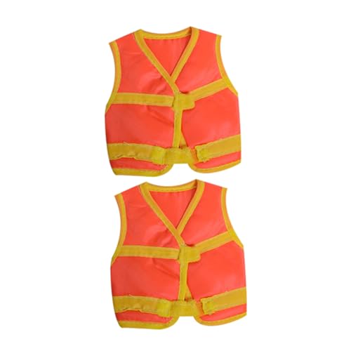 Supvox 2 Stück Sicherheitsweste für Miniaturpuppen für Kreative Rollenspiele und Partydekorationen für Sammler Supvox 2 Stück Sicherheitsweste für Miniaturpuppen für Kreative Rollenspiele und Partydekorationen für Sammler von Supvox
