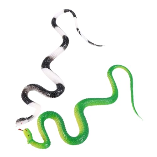 Supvox 2 Stück Simulation Schlangenfigur aus Flexiblem Langlebigem Softgummi Lebensechten Farben Realistisches Tiermodell für Rollenspiele Halloween Dekoration und Pädagogische Verwendung Supvox 2 Stück Simulation Schlangenfigur aus Flexiblem Langlebigem Softgummi Lebensechten Farben Realistisches Tiermodell für Rollenspiele Halloween Dekoration und Pädagogische Verwendung von Supvox