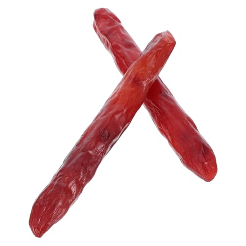 Supvox 2 Stück Simuliertes Wurstmodell realistischer Schinken Streich Simulation Wurst Essen Party Hüllen gefälschte Lebensmittel realistisch künstliche Nahrungsmittel zur Ausstellung PVC Supvox 2 Stück Simuliertes Wurstmodell realistischer Schinken Streich Simulation Wurst Essen Party Hüllen gefälschte Lebensmittel realistisch künstliche Nahrungsmittel zur Ausstellung PVC von Supvox
