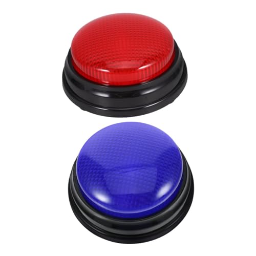 Supvox 2 Stück Spielbuzzer mit Licht und Sound Kunststoff Antwortknöpfe für Partyspiele Quiz und Game Show Beleuchtete Gaming Buttons für Klassenzimmer und Wettbewerbe Supvox 2 Stück Spielbuzzer mit Licht und Sound Kunststoff Antwortknöpfe für Partyspiele Quiz und Game Show Beleuchtete Gaming Buttons für Klassenzimmer und Wettbewerbe von Supvox