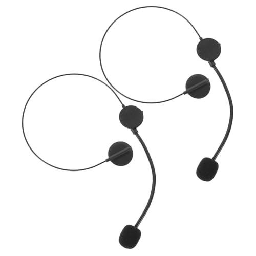 Supvox 2 Stück Star Cosplay Prop Mikrofon Headset Verstellbar für Jungen Mädchen Kostüm Party Bühnenauftritt von Supvox