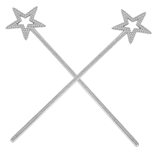 Supvox 2 Stück Sternwand Für Mädchen Fee Dekorationen Partyartikel Für Zauberstab Glitzersterne Zauberstäbe Partygeschenke Für Stoffnummer Plastik Silber Supvox 2 Stück Sternwand Für Mädchen Fee Dekorationen Partyartikel Für Zauberstab Glitzersterne Zauberstäbe Partygeschenke Für Stoffnummer Plastik Silber von Supvox