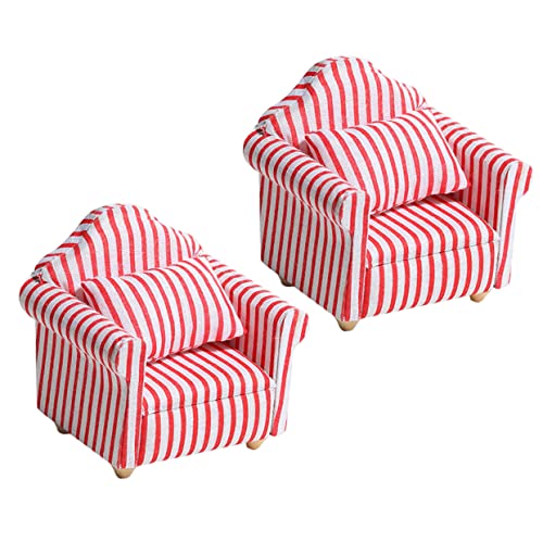 Supvox 2 Stück Striped Sofa Model Dollhouse Accessoires Mini Miniaturpuppenhausmöbel Mini Möbel Puppenhaus Wohnzimmer Möbel Dollhouse Dekorationen Mini-simulationsmöbel Dorf Hu Tongmu Supvox 2 Stück Striped Sofa Model Dollhouse Accessoires Mini Miniaturpuppenhausmöbel Mini Möbel Puppenhaus Wohnzimmer Möbel Dollhouse Dekorationen Mini-simulationsmöbel Dorf Hu Tongmu von Supvox