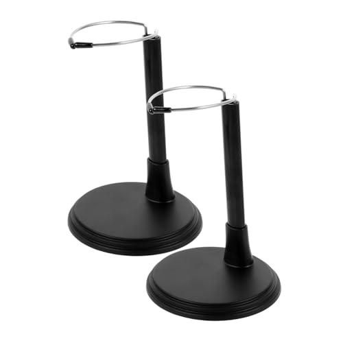 Supvox 2 Stück Stützrahmen für Puppen Und Stand Anzeige Action-Figur-Halter-Basis Puppenhalter Steht tragbarer Puppenständer Kleiner Puppenständer PVC Black Supvox 2 Stück Stützrahmen für Puppen Und Stand Anzeige Action-Figur-Halter-Basis Puppenhalter Steht tragbarer Puppenständer Kleiner Puppenständer PVC Black von Supvox