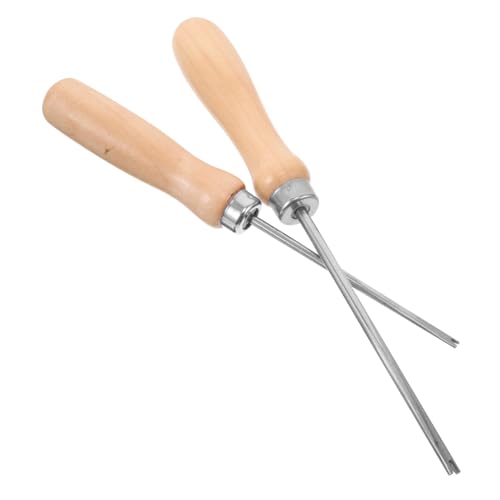 Supvox 2 Stück Tamponwerkzeuge Entwurzelungswerkzeug Für Puppen Mit Baumwolle Gefüllte Werkzeuge Stoffpuppen-bastelwerkzeug Rerooting-Tool Für Puppen DIY Doll Filling Tool Metall von Supvox