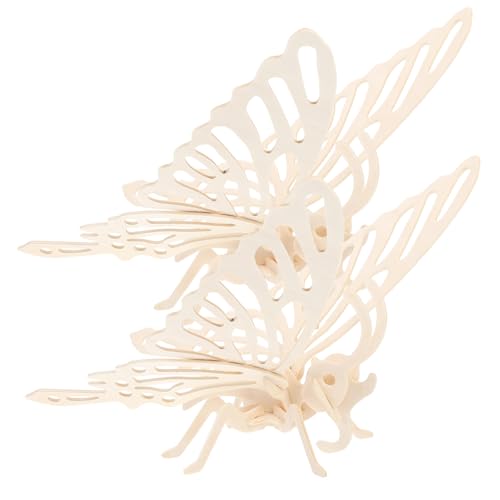 Supvox 2 Stück Teiliges DIY Holzpuzzle für Lustige Tierpuzzles Interaktives Fördert Kreativität und Eltern Interaktion und Dekoration Schmetterling Supvox 2 Stück Teiliges DIY Holzpuzzle für Lustige Tierpuzzles Interaktives Fördert Kreativität und Eltern Interaktion und Dekoration Schmetterling von Supvox