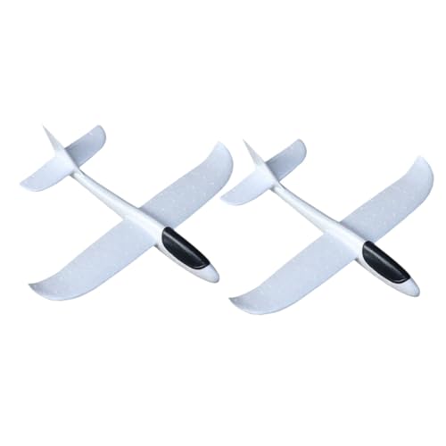 Supvox 2 Stück Teiliges DIY Segelflugzeug für Leichter Wurfgleiter zum Bemalen Kreatives Outdoor Bastelset für Jungen und Mädchen Handliches Modellflugzeug Supvox 2 Stück Teiliges DIY Segelflugzeug für Leichter Wurfgleiter zum Bemalen Kreatives Outdoor Bastelset für Jungen und Mädchen Handliches Modellflugzeug von Supvox