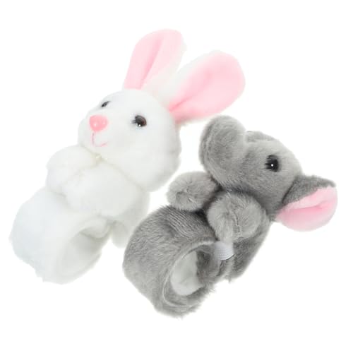 Supvox 2 Stück Teiliges Dschungel Slap Armband Tier Designs Elefant und Hase Weiche Geburtstagsparty Dekoration Einfaches Anlegen Lustige Kinderarmbänder für Partyzubehör Supvox 2 Stück Teiliges Dschungel Slap Armband Tier Designs Elefant und Hase Weiche Geburtstagsparty Dekoration Einfaches Anlegen Lustige Kinderarmbänder für Partyzubehör von Supvox