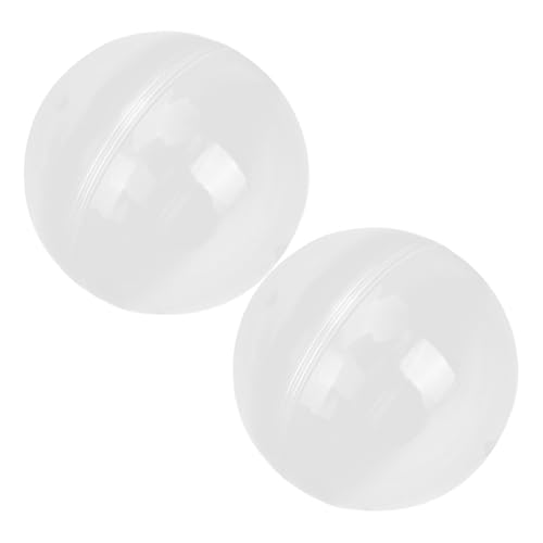 Supvox 2 Stück Teiliges Durchsichtige Teilbare Kunststoff Ostereier Bruchsicher als Dekorative Verpackungsboxen für Osterparty Wiederverwendbar für Basteln und Frühlingsdeko Supvox 2 Stück Teiliges Durchsichtige Teilbare Kunststoff Ostereier Bruchsicher als Dekorative Verpackungsboxen für Osterparty Wiederverwendbar für Basteln und Frühlingsdeko von Supvox