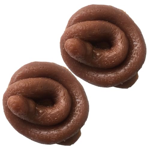 Supvox 2 Stück Teiliges Fake Poo Realistisch Täuschend Witziges Streichspielzeug Party Scherzartikel für Familie Freunde Supvox 2 Stück Teiliges Fake Poo Realistisch Täuschend Witziges Streichspielzeug Party Scherzartikel für Familie Freunde von Supvox