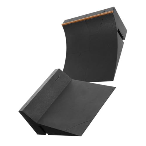 Supvox 2 Stück Teiliges Finger Skateboard Ramp aus Robustem für Finger Skateboard Park Kreative Hindernisse Fördert Fingerkoordination und Geschicklichkeit Supvox 2 Stück Teiliges Finger Skateboard Ramp aus Robustem für Finger Skateboard Park Kreative Hindernisse Fördert Fingerkoordination und Geschicklichkeit von Supvox