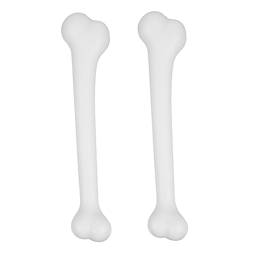 Supvox 2 Stück Teiliges Halloween Deko Knochenspielzeug für Gruselige Kunststoff Skelette für Halloween Partys und Haustier Supvox 2 Stück Teiliges Halloween Deko Knochenspielzeug für Gruselige Kunststoff Skelette für Halloween Partys und Haustier von Supvox