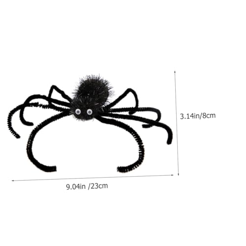 Supvox 2 Stück Teiliges Halloween Spinnen Haarspangen Leichte Rostfreie Haarklammern aus Sicherem Material Dekorativ für Frauen Mädchen und Teens für Hexenkostüm Spinnennetz Party und von Supvox