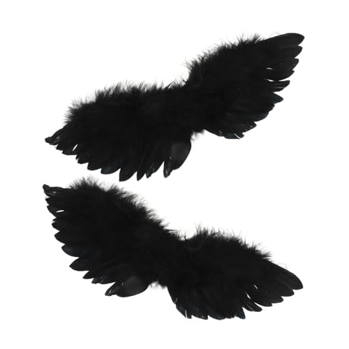 Supvox 2 Stück Teiliges Kleine Schwarze Teufelsflügel für Puppendekoration DIY Bastelbedarf Halloween Flügel Requisiten für Kostüm Zubehör und Kreative Projekte Supvox 2 Stück Teiliges Kleine Schwarze Teufelsflügel für Puppendekoration DIY Bastelbedarf Halloween Flügel Requisiten für Kostüm Zubehör und Kreative Projekte von Supvox