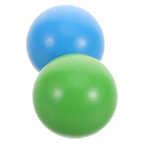 Supvox 2 Stück Teiliges Krocketspiel aus Holz für Garten und Familienaktivitäten Robuste und Glatte Spielkugeln für Erwachsene für Outdoor Spiele und Bastelprojekte von Supvox