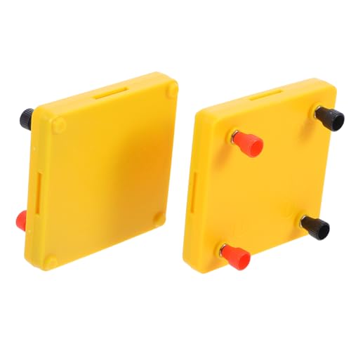 Supvox 2 Stück Teiliges Mini Schaltungs Experimentier Kit für Physik und Wissenschaft für Experimente Lehrmittel für Grundschüler Interaktives Strom Lernset von Supvox