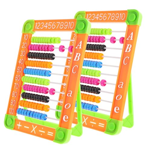 Supvox 2 Stück Teiliges Rechenrahmen aus Robustem Kunststoff mit Ständer Pädagogisches Rechenfähigkeiten Gedächtnis und Aufmerksamkeit Lernspielzeug für Grundschule und Zufällige Farbe Supvox 2 Stück Teiliges Rechenrahmen aus Robustem Kunststoff mit Ständer Pädagogisches Rechenfähigkeiten Gedächtnis und Aufmerksamkeit Lernspielzeug für Grundschule und Zufällige Farbe von Supvox