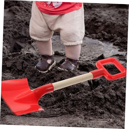 Supvox 2 Stück Teiliges Sandspielzeug mit Langem Griff Robuste Strand Schaufeln aus Sicherem PP und Holz Vielseitig für Garten und Strand für Kleinkinder und Outdoor Spielspaß von Supvox