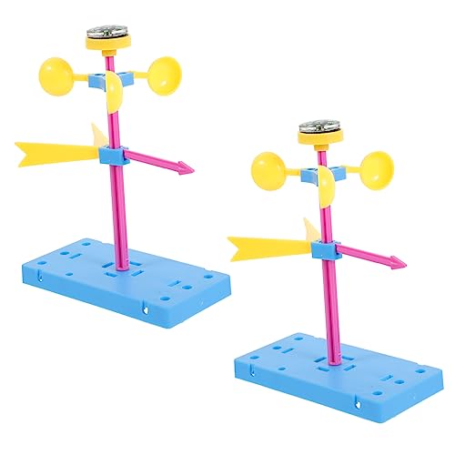Supvox 2 Stück Teiliges Windrichtungsanzeiger für Sicherer Einfache Montage Fördert Hand Auge Koordination und Kreatives Geburtstagsgeschenk für Junge von Supvox