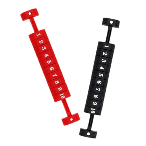 Supvox 2 Stück Tischfußball Punktezähler Multifunktionale Scoring Marker Kompakte und Leichte Tischfußball Zubehör für Präzises Punktesystem Robuste und Sichere Kunststoffmaterialien für von Supvox