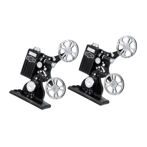 Supvox 2 Stück Vintage Filmprojektor Modell Teiliges Retro Deko aus Harz für Stilvolle Wohn und Büroumgebungen Nostalgische Statue zur Verschönerung Ihres Raumes Supvox 2 Stück Vintage Filmprojektor Modell Teiliges Retro Deko aus Harz für Stilvolle Wohn und Büroumgebungen Nostalgische Statue zur Verschönerung Ihres Raumes von Supvox