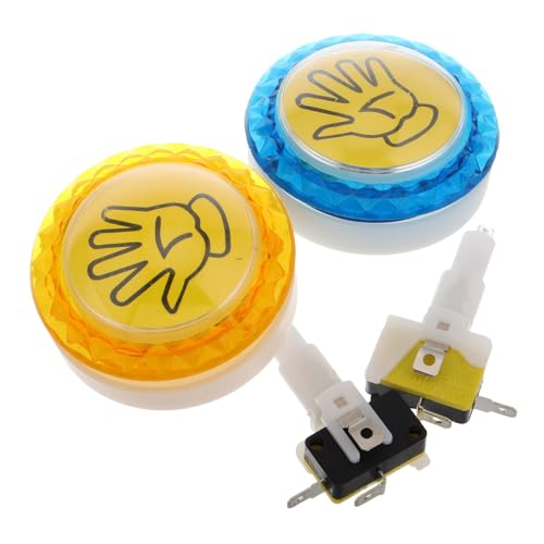 Supvox 2 Stück Zubehör für Spielkonsolen Spielautomatenversorgung Zubehör für Spiel-Summer für das Klassenzimmer Game Button Kit Spiel Summer Spielautomatenteil Plastik Supvox 2 Stück Zubehör für Spielkonsolen Spielautomatenversorgung Zubehör für Spiel-Summer für das Klassenzimmer Game Button Kit Spiel Summer Spielautomatenteil Plastik von Supvox