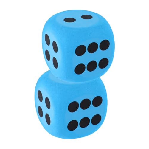 Supvox Set Mit 2 Großen Würfeln Für Spiele Für Jungen Und Mädchen Lernspielzeug Verwendung Im Klassenzimmer Partys Sicherer Spaß von Supvox