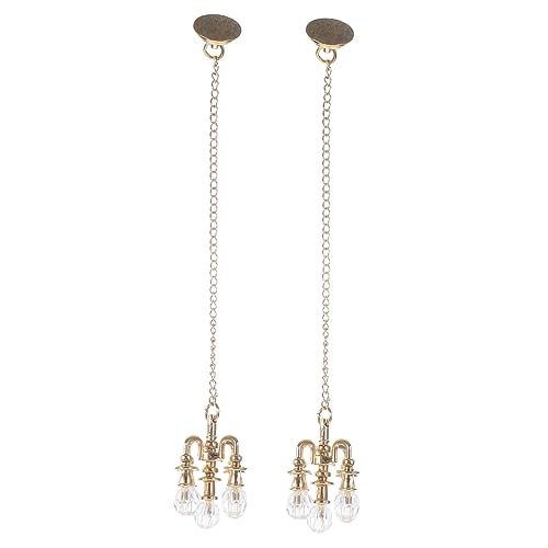 Supvox 2 Stück winzige Deckenlampe Puppe Mini-Möbelstütze Figurenanzeige Miniaturen Miniatures kristallleuchter lampen Gold kleine DIY-Hängeleuchte Mini Möbel Legierung Golden Supvox 2 Stück winzige Deckenlampe Puppe Mini-Möbelstütze Figurenanzeige Miniaturen Miniatures kristallleuchter lampen Gold kleine DIY-Hängeleuchte Mini Möbel Legierung Golden von Supvox