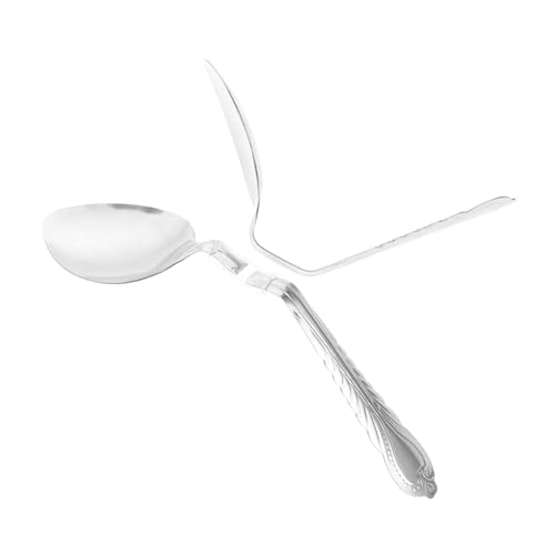 Supvox 2 Stücke Biegen Löffel Löffel Biegen Löffel Trick Gimmick Requisiten Trick Prop Silber Metall Supvox 2 Stücke Biegen Löffel Löffel Biegen Löffel Trick Gimmick Requisiten Trick Prop Silber Metall von Supvox