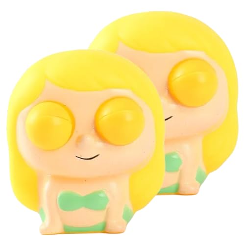 Supvox 2 Stücke Dekompression Mermaid - dehnbares zum Entspannen zappelspielzeug für Kleinkinder Squeeze-Stress- Kinderspielzeug PVC Yellow Supvox 2 Stücke Dekompression Mermaid - dehnbares zum Entspannen zappelspielzeug für Kleinkinder Squeeze-Stress- Kinderspielzeug PVC Yellow von Supvox