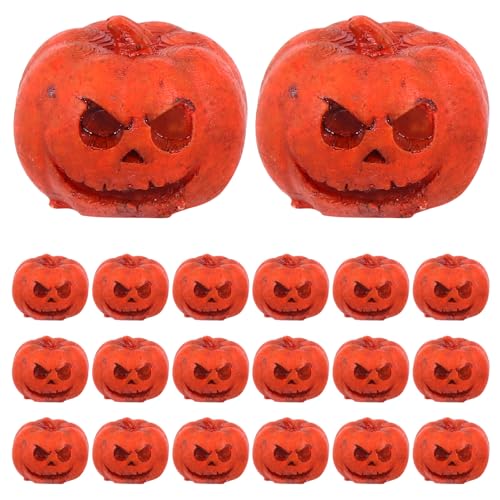 Supvox 20 Miniatur-kürbisfiguren: Kleine Dekorative Kürbisse für Halloween-Dekoration – Puppenhaus-zubehör, Basteln, Herbsternte-Dekoration Supvox 20 Miniatur-kürbisfiguren: Kleine Dekorative Kürbisse für Halloween-Dekoration – Puppenhaus-zubehör, Basteln, Herbsternte-Dekoration von Supvox