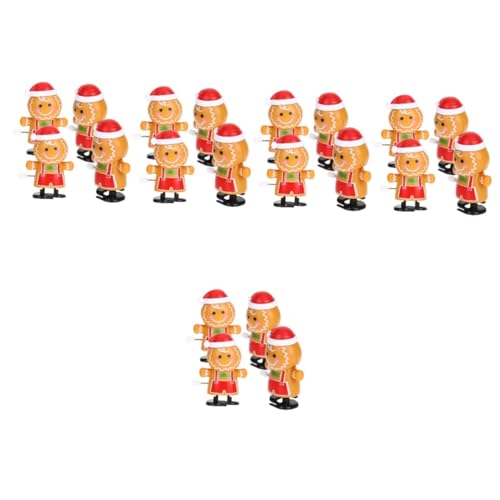 Supvox 20 Stck Teiliges Weihnachts Aufziehspielzeug Lebkuchenmann aus Sicherem Material Lustiges Cartoon für Fördert Hand Auge Koordination und Weihnachtsdeko Supvox 20 Stck Teiliges Weihnachts Aufziehspielzeug Lebkuchenmann aus Sicherem Material Lustiges Cartoon für Fördert Hand Auge Koordination und Weihnachtsdeko von Supvox