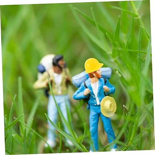 Supvox 20 Stck. Teiliges Miniatur Helm aus Kunststoff Realistische Puppen Sicherheitshelme Dekorative Gelbe Bauarbeiter Hard Hats Sicher Langlebig und Detailgetreu für Puppenkleidung von Supvox