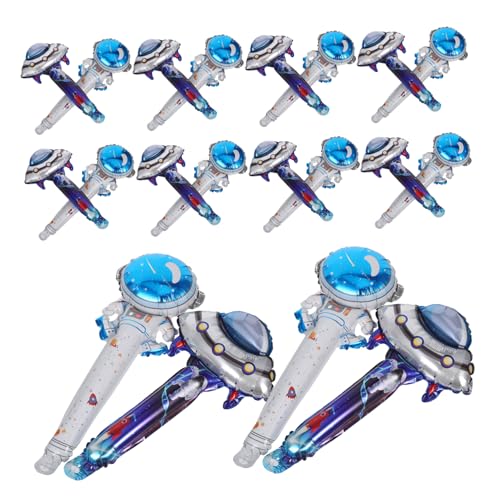 Supvox 20 Stück Astronauten Folienballons Partyzubehör Astronautenballons Tischdekorationen Astronautenballons Für Jungengeburtstage Astronautenförmiger Ballon Aufblasbarer von Supvox