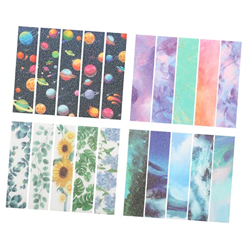 Supvox 20 Stück Aufkleber entpacken Anti-Stress-sensorisches ruhige Aufkleber Texturaufkleber Stressstreifen-Aufkleber Tragbare Beruhigungsstreifen Sensorische Aufkleber Morgen Supvox 20 Stück Aufkleber entpacken Anti-Stress-sensorisches ruhige Aufkleber Texturaufkleber Stressstreifen-Aufkleber Tragbare Beruhigungsstreifen Sensorische Aufkleber Morgen von Supvox