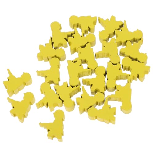 Supvox 20 Stück Brettspiel-schachfiguren Zubehör Für Brettspiele Schachbrett Schach Für Brettspiel Spielmarken Spielkomponente Spielzubehör Tischmarker Holz Yellow Supvox 20 Stück Brettspiel-schachfiguren Zubehör Für Brettspiele Schachbrett Schach Für Brettspiel Spielmarken Spielkomponente Spielzubehör Tischmarker Holz Yellow von Supvox