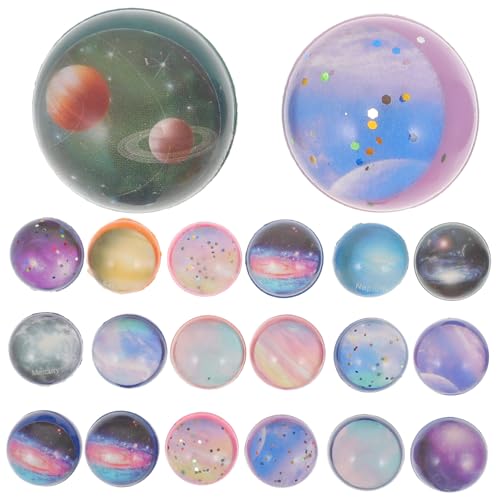 Supvox 20 Stück Bunte Packung Weltraum Themen Hüpfbälle für Elastische Gummibälle für Party Mitgebsel und Spielzeugfüllung für Geburtstagsfeiern und Versammlungen Supvox 20 Stück Bunte Packung Weltraum Themen Hüpfbälle für Elastische Gummibälle für Party Mitgebsel und Spielzeugfüllung für Geburtstagsfeiern und Versammlungen von Supvox