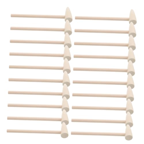 Supvox 20 Stück DIY Klopfspielzeuge Kreative Holzmallets für Kleinkinder Motorik von Supvox