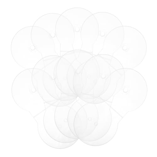 Supvox 20 Stück DVD Hüllen aus Kunststoff Halbschalen Disc Organizer für Filme Musik und Spiele Transparentes Cd Gehäuse mit Verbesserter Kratzschutzfunktion Supvox 20 Stück DVD Hüllen aus Kunststoff Halbschalen Disc Organizer für Filme Musik und Spiele Transparentes Cd Gehäuse mit Verbesserter Kratzschutzfunktion von Supvox