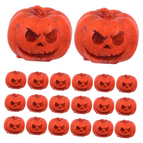 Supvox 20 Stück Dekorative Resin Pumpkins für Halloween Erntedankfest Herbst für Bastelprojekte Puppenhaus Zubehör Kompakt Leicht Supvox 20 Stück Dekorative Resin Pumpkins für Halloween Erntedankfest Herbst für Bastelprojekte Puppenhaus Zubehör Kompakt Leicht von Supvox