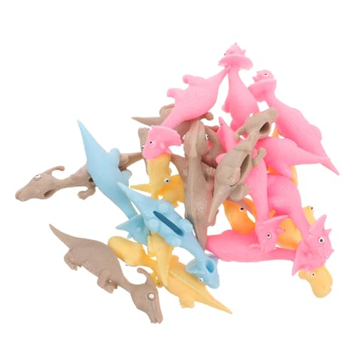 Supvox 20 Stück Fliegende Dinosaurier Finger Spielzeuge Elastische Zufällige Designs für Partys und Spiele Fördert Kreatives und Eltern Beziehungen von Supvox