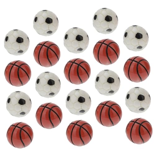 Supvox Miniatur-minipuppe 20-teiliges Mini-fußballset Für Jungen Und Mädchen von Supvox