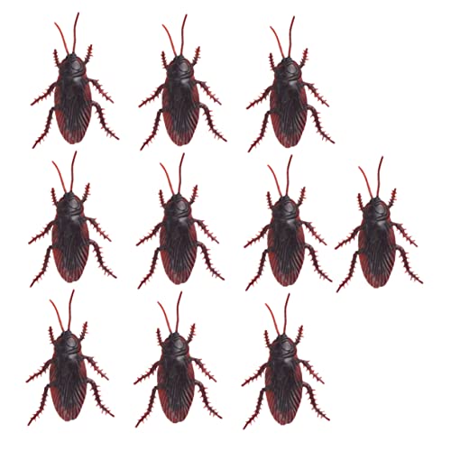 Supvox 20 Stück Gruselige Kakerlaken Streichspielzeug Realistische Fake Insekten für Halloween und Partys für Scherze und Überraschungen Leicht und Tragbar für Spaß und Unterhaltung Supvox 20 Stück Gruselige Kakerlaken Streichspielzeug Realistische Fake Insekten für Halloween und Partys für Scherze und Überraschungen Leicht und Tragbar für Spaß und Unterhaltung von Supvox
