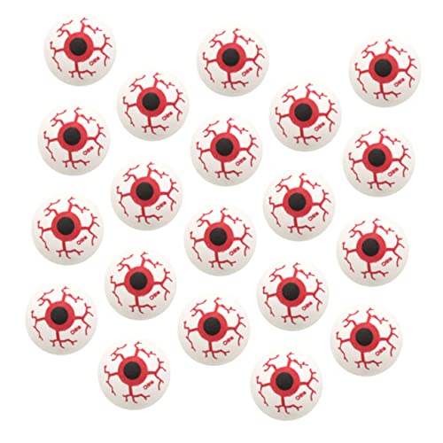 Supvox 20 Stück Halloween Springbälle Augenform Lustige Bouncy Balls für Party Dekoration und Mitgebsel für Halloween Feiern Supvox 20 Stück Halloween Springbälle Augenform Lustige Bouncy Balls für Party Dekoration und Mitgebsel für Halloween Feiern von Supvox